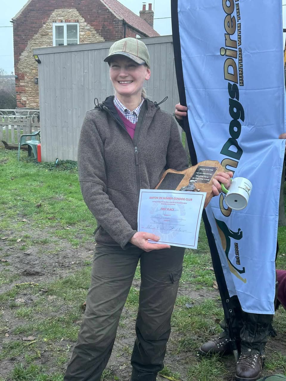 Results for 16 dog novice Cocker spaniel trial on 12th December 2𝟎24 at South farm, Manton, Gainsborough, Lincolnshire