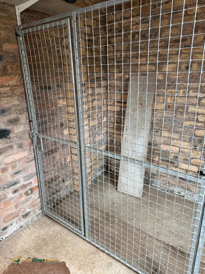 Internal 6 block kennels  including raised dog beds